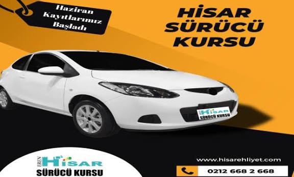 Hisar Sürücü Kursu Haziran kayıtları